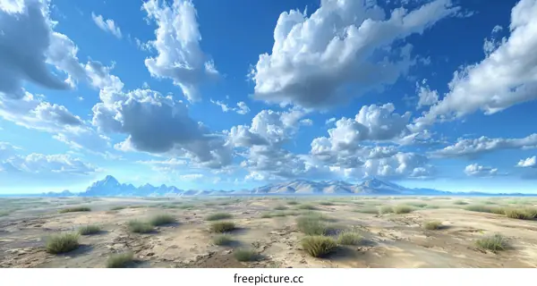 Vast Desert Landscape
