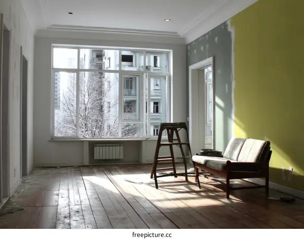 Renovation Interior Under Construction