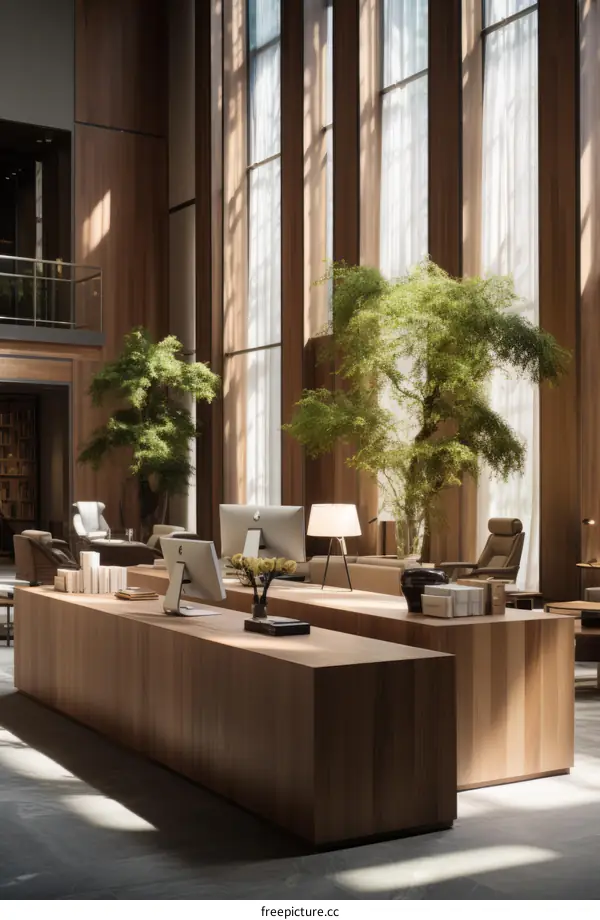 Interior Design with Biophilic Elements: Nature in the Office