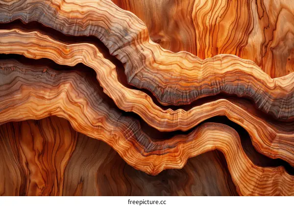 Stunning Wood Grain Patterns with Rich Colors and Unique Textures