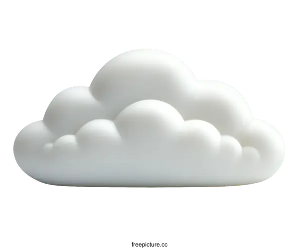 [Transparent Background PNG]Cute Cloud Illustration for Kids
