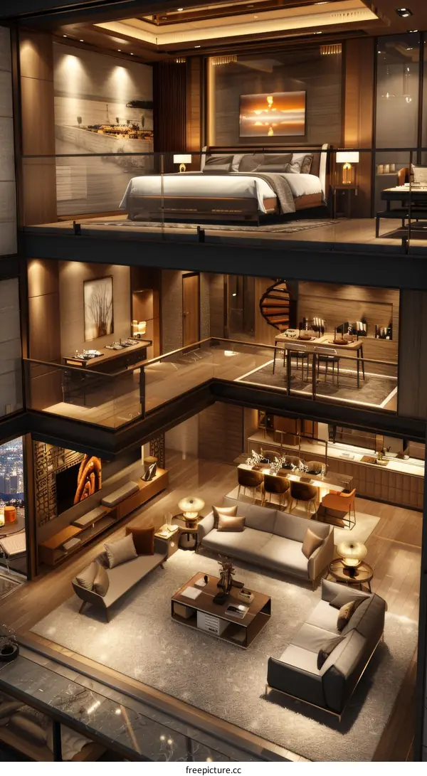 Modern Luxury Apartment Interior Design