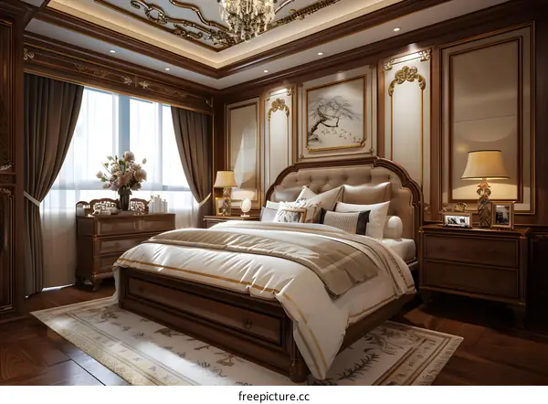 European style bedroom
