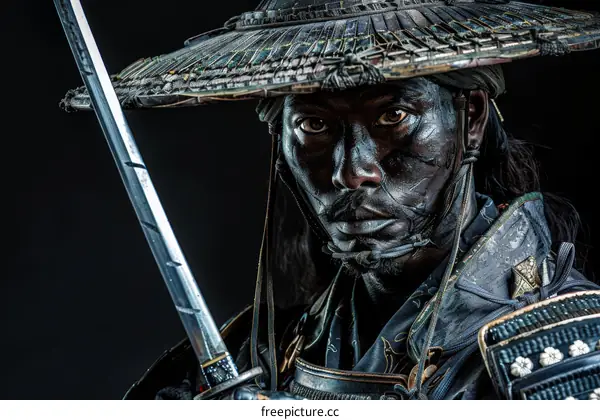 Portrait of a Black Samurai