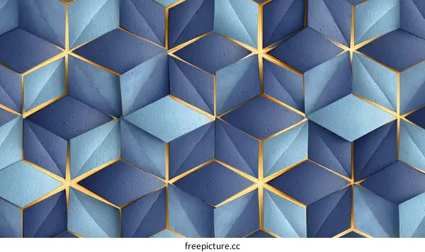 Abstract Geometric Wall Decor Pattern