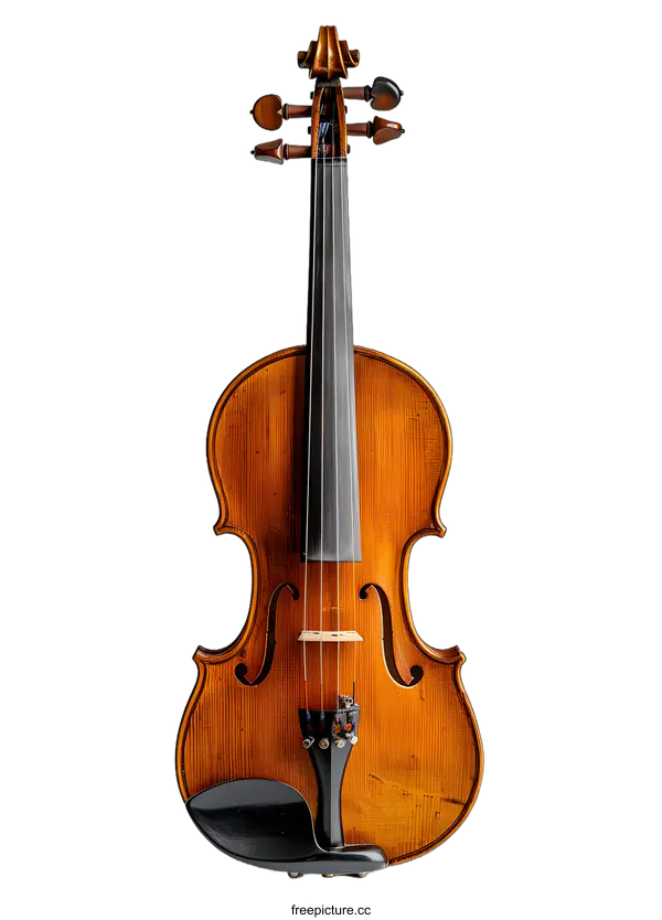[Transparent Background PNG]Violin close up