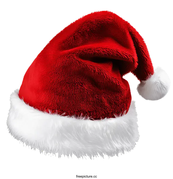 [Transparent Background PNG]Christmas Santa Hat Illustration