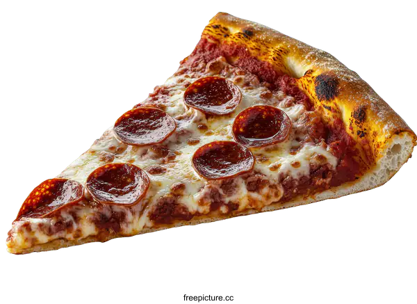 [Transparent Background PNG]Delicious Pepperoni Pizza Slice