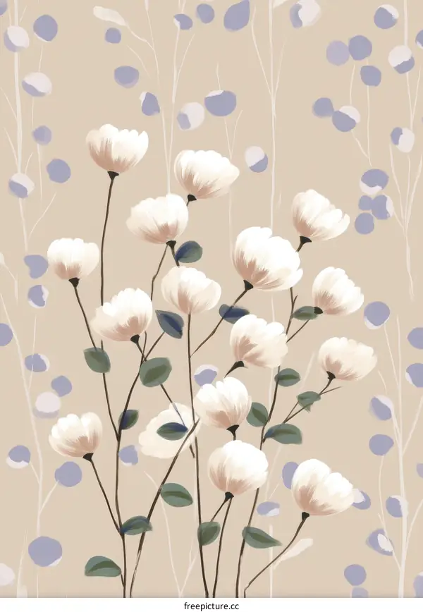 Floral Pattern Background Design