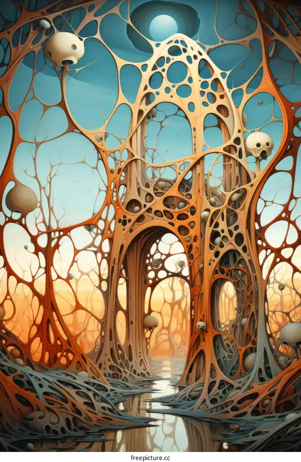 Surreal organic architecture