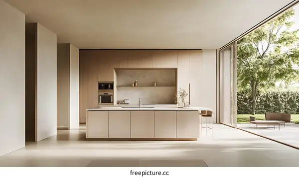 Modern Kitchen Interior Design with Minimalist Style