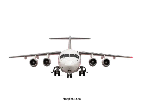 [Transparent Background PNG]Modern Airplane Illustration Against White Background