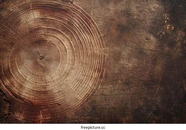 wood texture background with annual rings