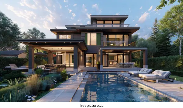 Modern Villa with Swimming Pool