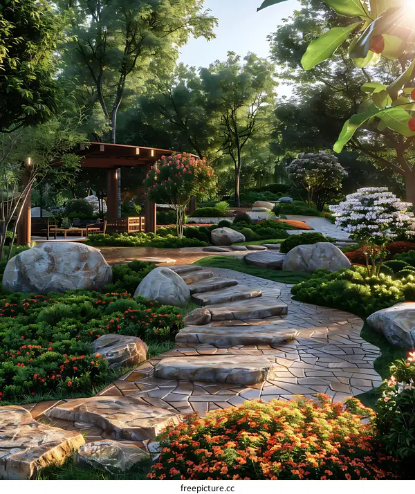 Landscape design renderings