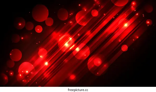 Abstract Red Light Design Background