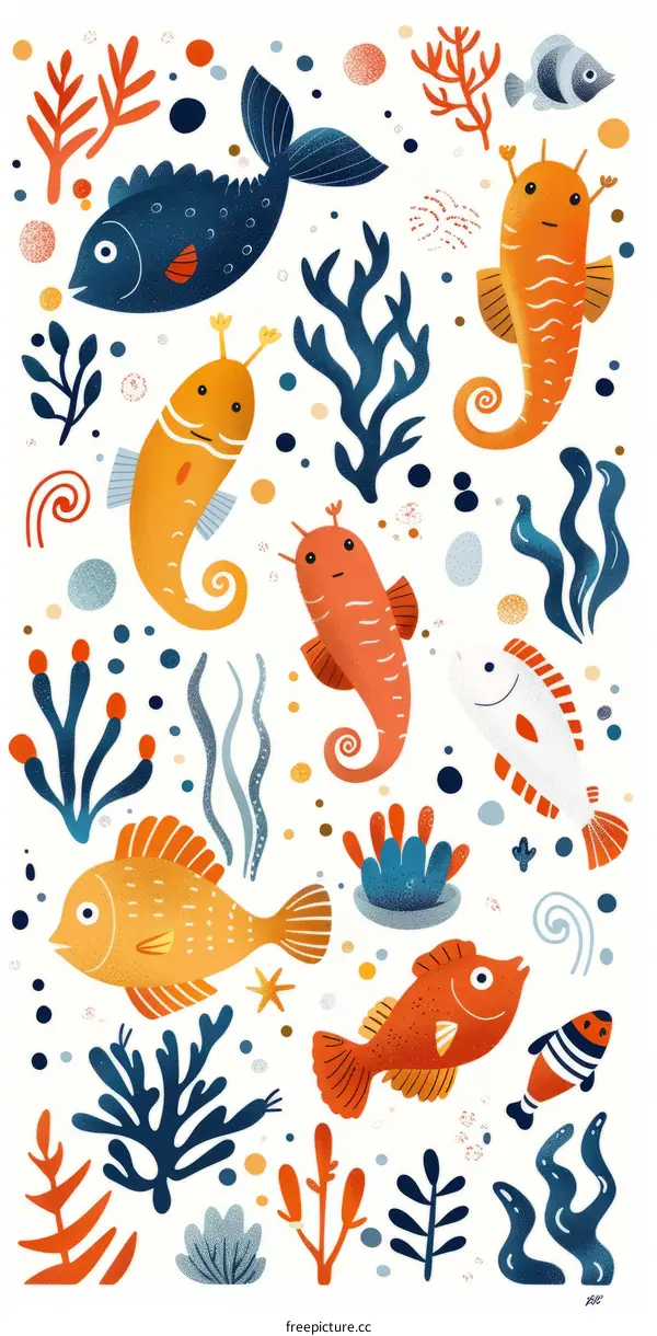 Undersea Creatures and Plants