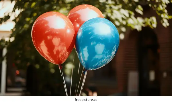 Colorful Balloons Outdoor Party Decor