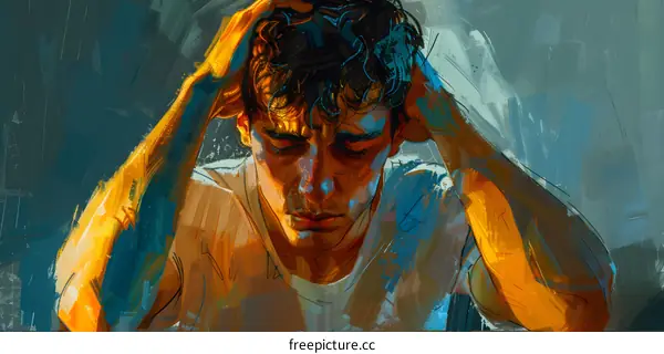 Portrait of a young man with dark hair wearing a white shirt and blue jeans