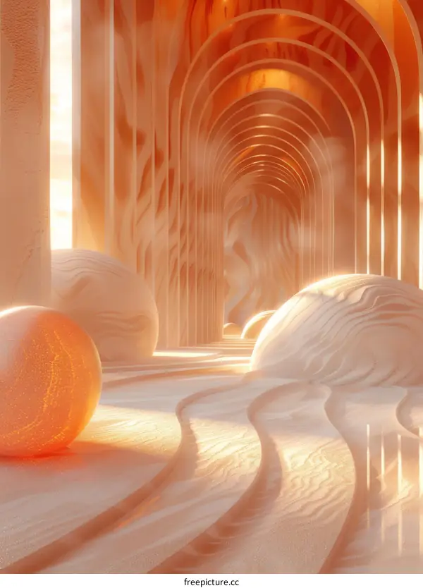 Abstract Architectural Passageway Design