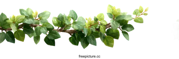 [Transparent Background PNG]Beautiful Ivy Branch Illustration