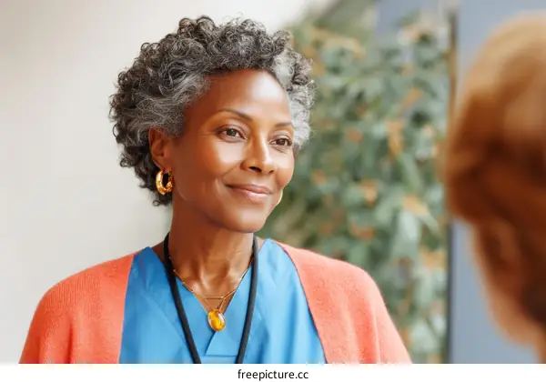 Portrait of a Friendly Healthcare Professional