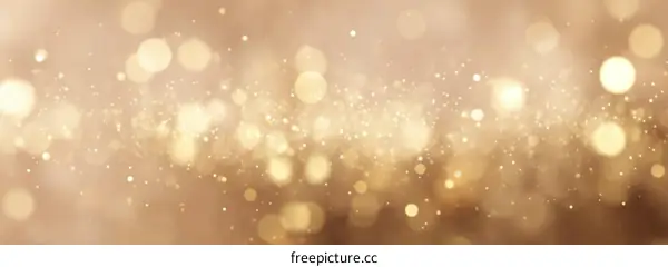 Golden Bokeh Background Wallpaper