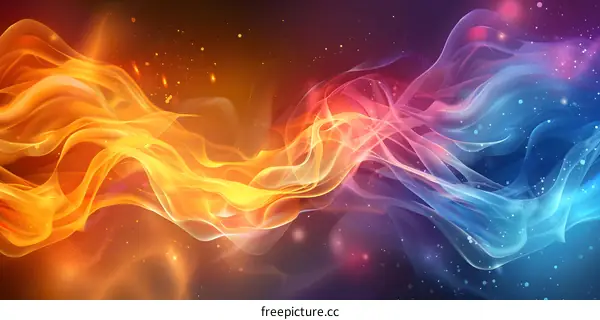 Fire and Ice Collide
