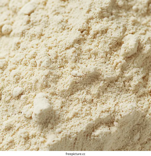 Close-up of a pile of yellow cornmeal