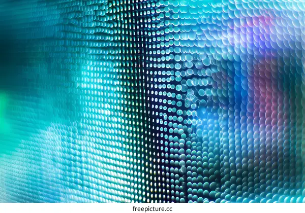 Abstract LED Display Patterns