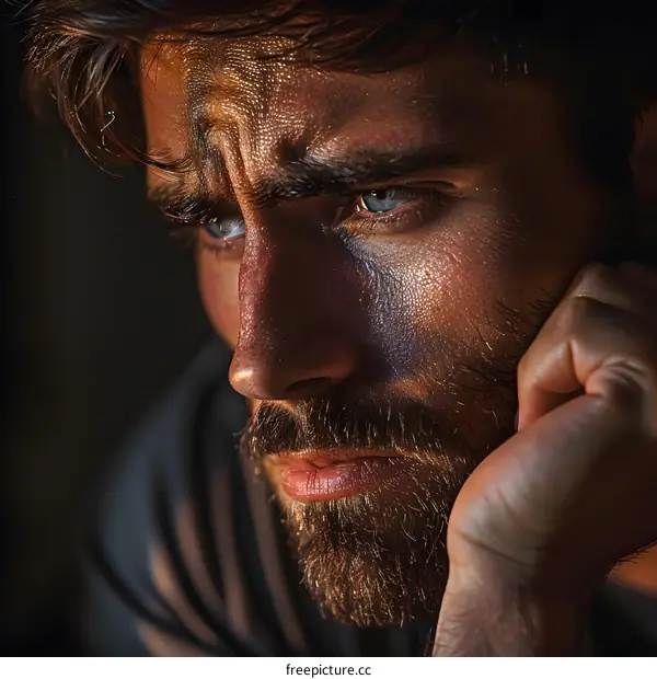 Portrait of a Bearded Man