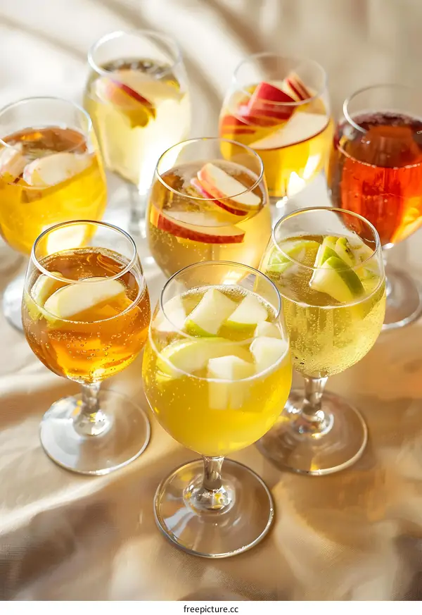 Apple Cider Sangria Recipe with Fresh Apples