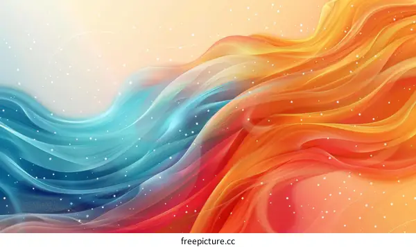 Fire and Ice - Contrast in Color, Texture and Rhythm