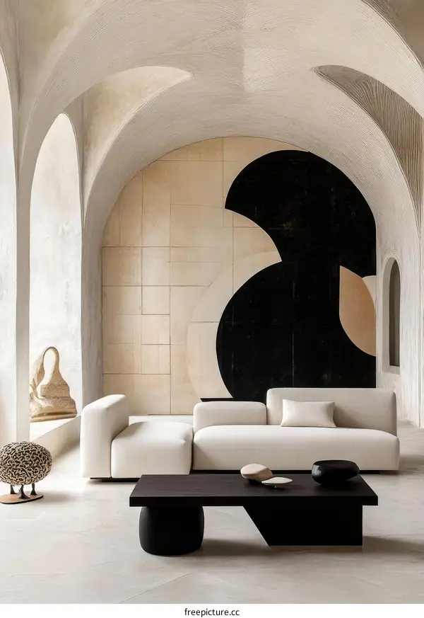 Modern Minimalist Living Room Interior Design