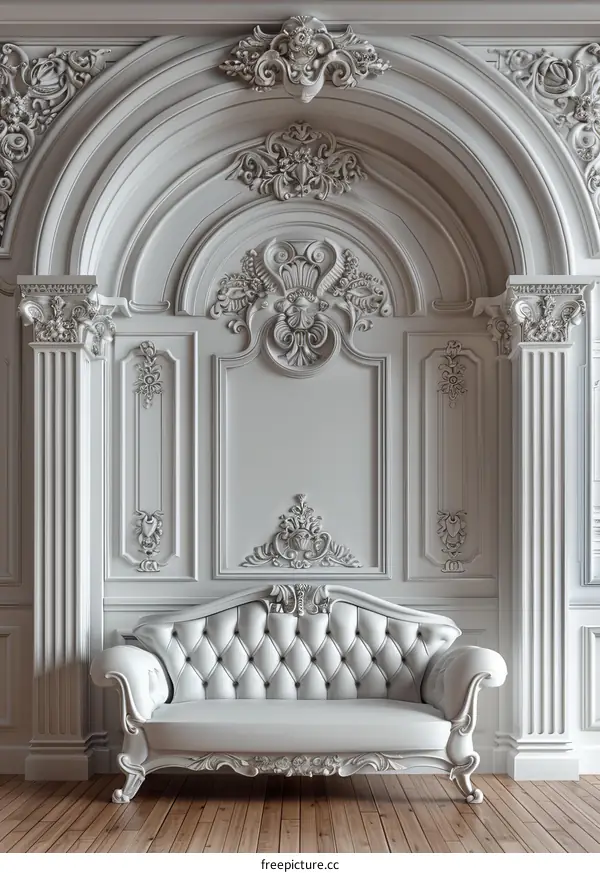 Classic Elegant Interior Design Living Room