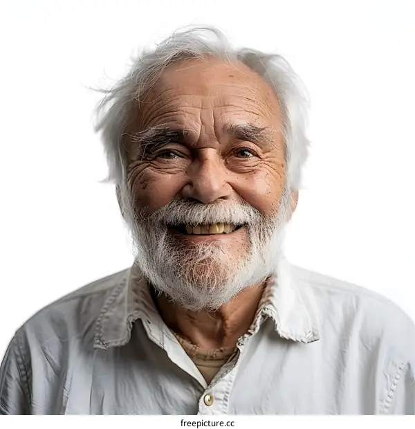 Portrait of an old man