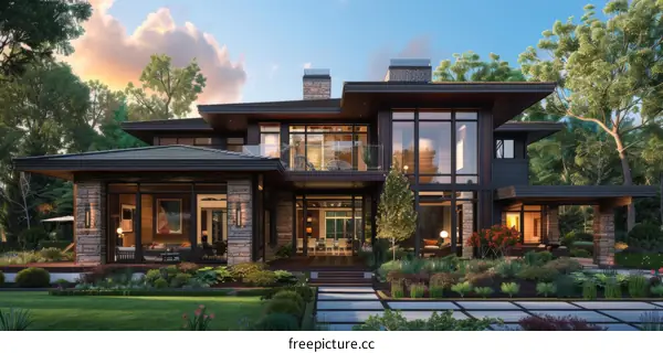 Modern Luxury House Exterior Design