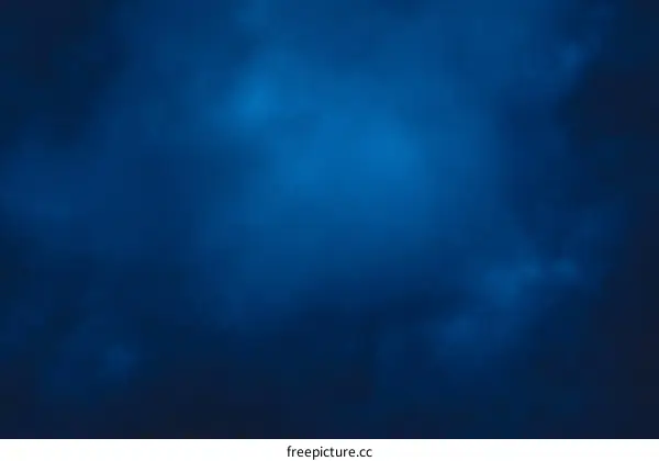 Deep Blue Cloudy Sky Background Image