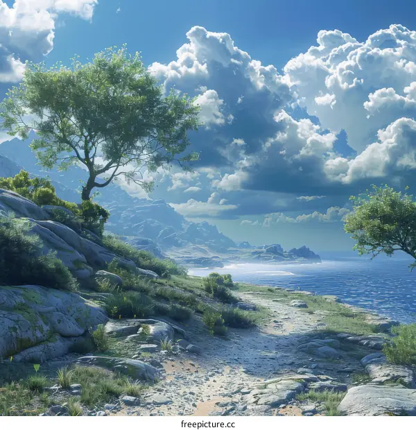 Tranquil Coastal Path