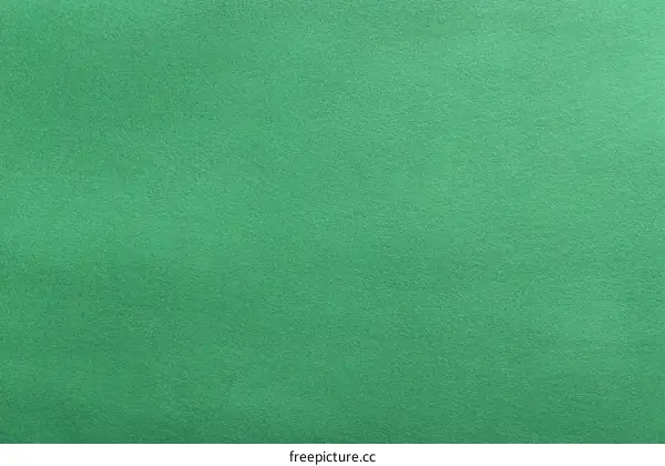 Close-up View of a Smooth Green Fabric Texture