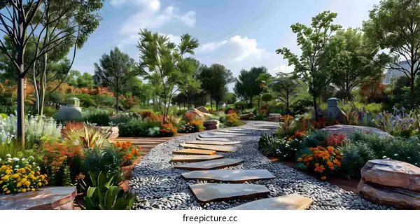Landscape architecture design renderings