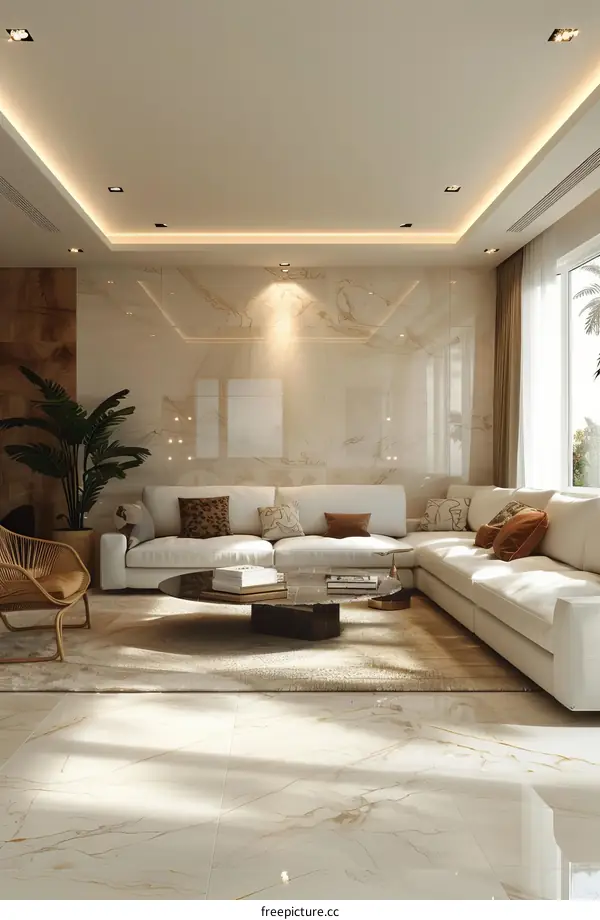 Bright and Airy Living Room