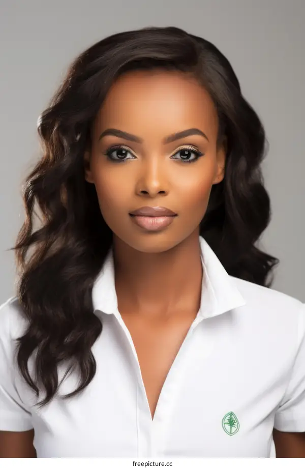 A Headshot of a Young African Woman