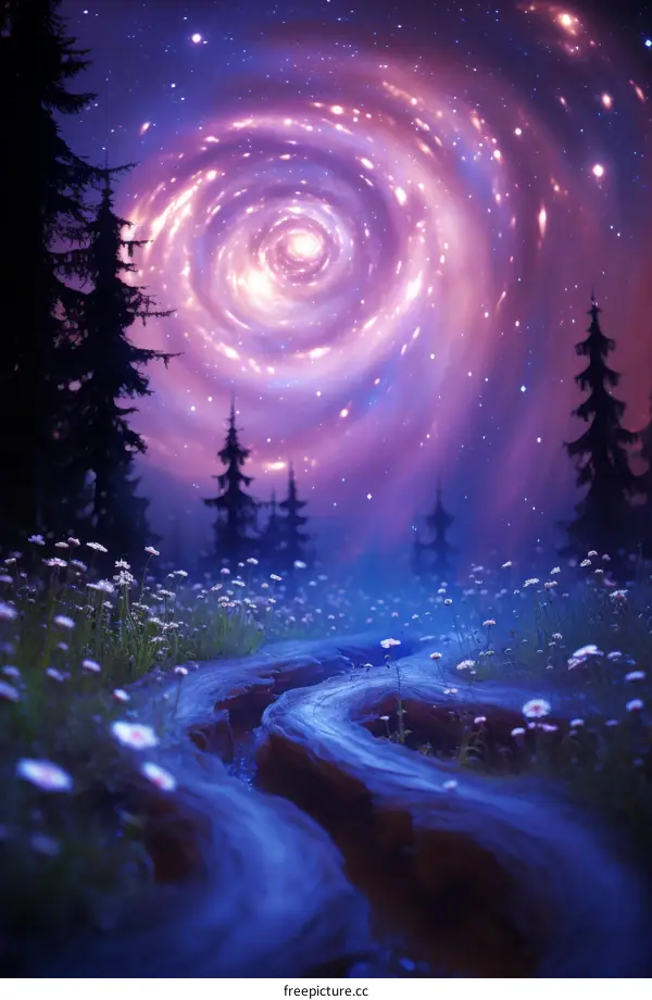 Mystical Forest Galaxy