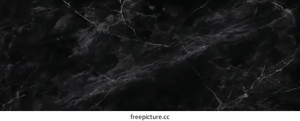 Abstract Black Marble Texture Background