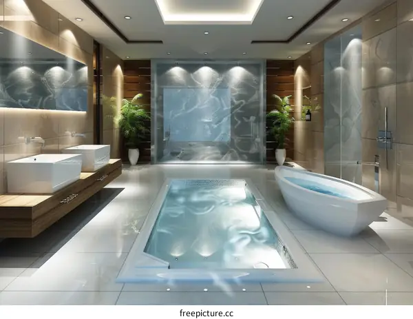 Luxury Modern Bathroom Interior Design