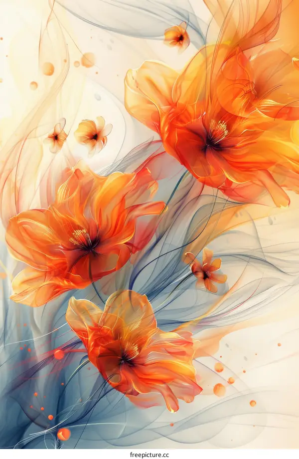 Artful Illustrative Floral Design