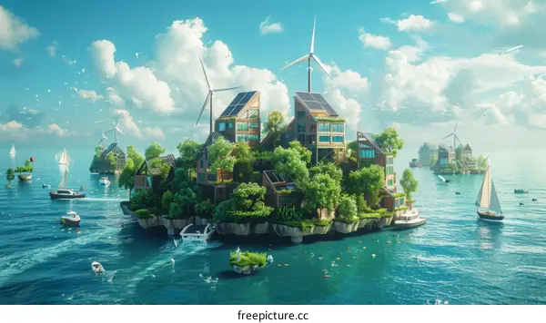Sustainable Island Living: Vision of the Future