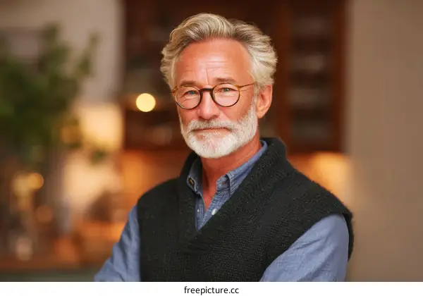 Portrait of a Senior Caucasian Male