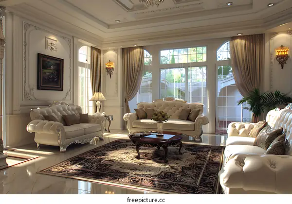 European-style living room